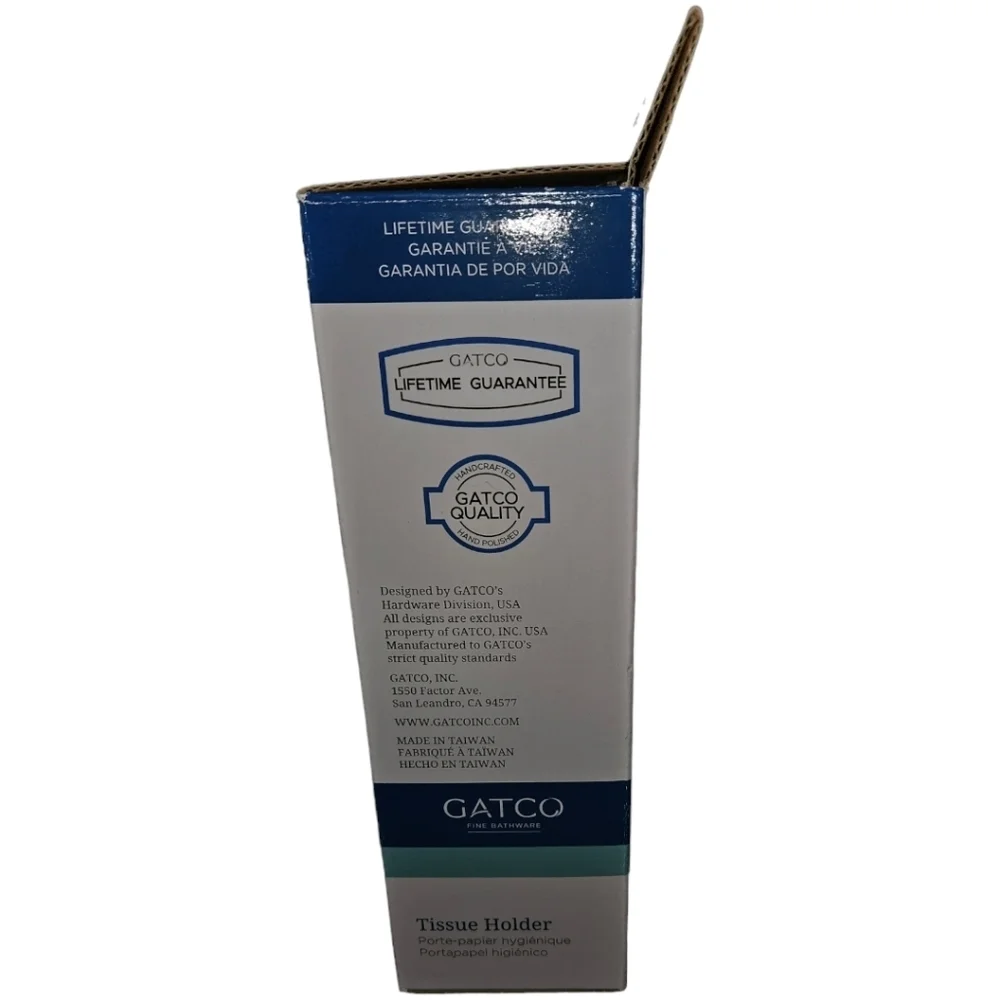 Gatco Brushed Brass Finish Toliet Paper Holder